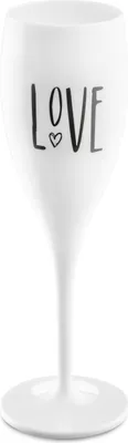 Produktbild von koziol 3780525, Champagnerflöte, Kunststoff, Weiß, 5,7 cm, 191 mm, Box