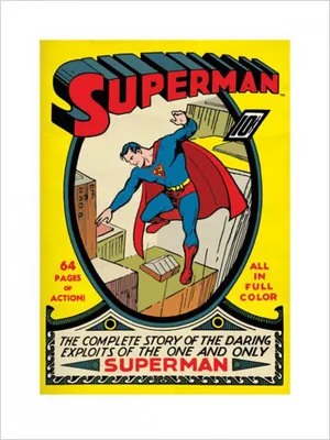 Immagine prodotto di Superman n. 1, stampa d'arte