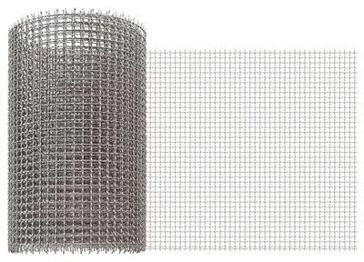 Obrázok produktu pre vidaXL Sieťovina 20 x 500 cm, 3-vrstvová, nerezová oceľ 201, strieborná