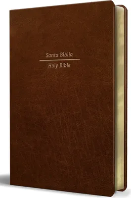 Produktbild von Biblia Bilingüe Reina Valera 1960/ESV Tamaño Grande Piel Marrón / Bilingual Bible Rvr60/English Standard Large Size Large Print Leather