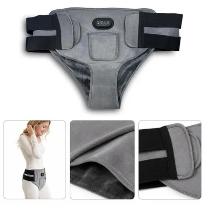 Produktbild von Menstruations-Wärmegurt USB heizbar – Massage, Bauch & Rücken, wiederaufladbar | Tragbarer Wärmegürtel