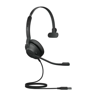 Produktbild von Jabra Evolve2 30, MS Mono Kopfhörer Kabelgebunden Kopfband Büro/Callcenter USB Typ-A Schwarz