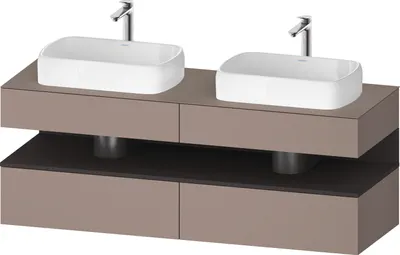Produktbild von DURAVIT QA4779080430000 QAT KWTU WH Ek. 1600x550x600 bs. Mt.