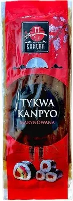 Immagine prodotto di Sakura | Kanpyō di zucca - 150 g - Dolce da sottaceto - Specialità giapponese - Vegetariano