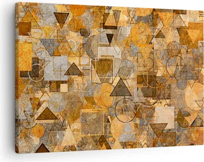 Produktbild von Bild auf Leinwand - Leinwandbild - Abstraktion modern - 70x50cm - Wand Bild - Wanddeko - Wandbilder - Leinwanddruck - Bilder - Kunstdruck - Wanddekoration - Leinwand bilder - Wandkunst - AA70x50-4021