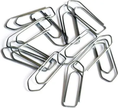 Obrázok produktu pre Oceľové spinky na papier – 33 mm – stredné – 100 ks
