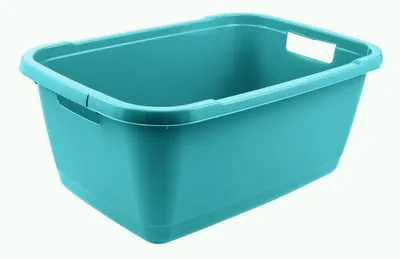 Produktbild von keeeper Aenna Wäschewanne / Wanne - 55 x 40 x 23 - ca. 32 Liter - aqua blue
