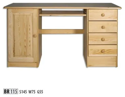 Immagine prodotto di Scrivania scrivania computer scrivania in vero legno scrivania in vero legno tavoli per ufficio