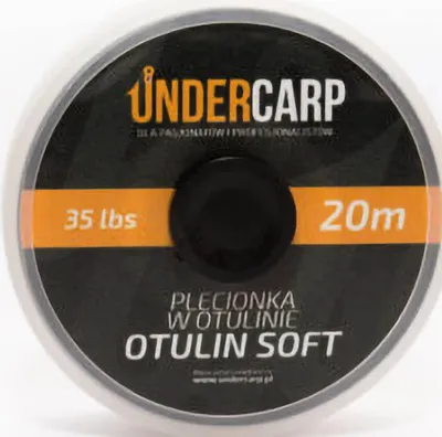 Obrázek produktu pro Pletené návazce pod kapry 20m/35lbs Otulin Soft - hnědé