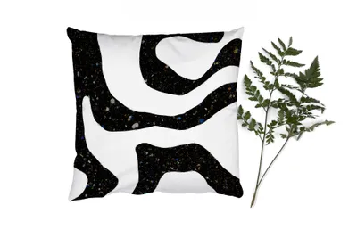 Produktbild von MuchoWow® Zierkissen Sofakissen Wohnzimmer Dekokissen 45x45 cm Abstrakt - Minimalismus - Design - Schlafpolster - Polster für das Sofa