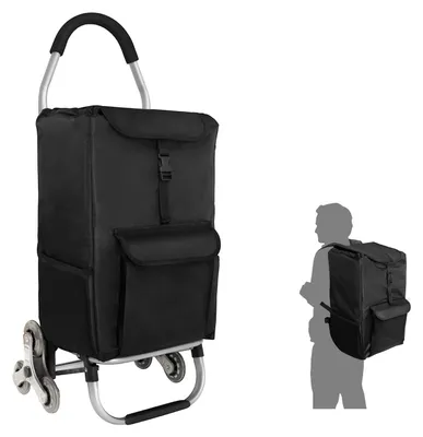 Immagine prodotto di Carrello spesa Ribelli sistema 3+3 ruote - B-buono