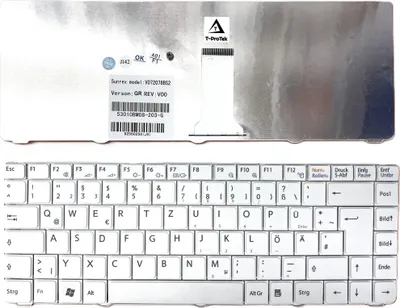 Obrázek produktu pro Německá klávesnice pro Sony Vaio VGN-NR11S/S NR11SR/S NR11Z/S Series