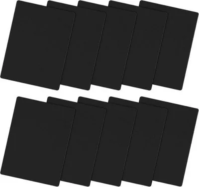 Produktbild von Famanu Reparaturpatches Nylon - Selbstklebend, Wasserfest, 20x15 cm - Schwarz