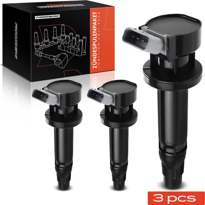 Produktbild von Frankberg 3x Zündmodul Zündspule für Citroën C1 Peugeot 107 Toyota Auris Avensis Liftback Station Wagon Stufenheck