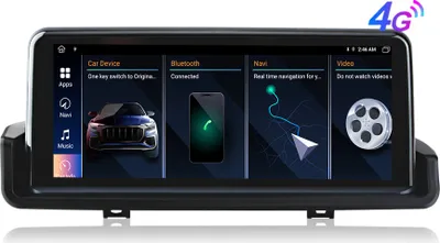 Image de 6+128GB AI Voice Wireless CarPlay Autorádio pro BMW E90 E91 E92 E93 2005-2012 IPS 4GSIM WIFI Andorid Aut GPS DSP Multimédia