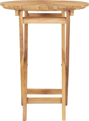 Obrázek produktu pro vidaXL Skládací zahradní stůl Ø 60 cm z masivního teakového dřeva