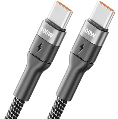 Produktbild von deleyCON 0,5m USB-C Kabel PD 3.0 PPS 100W USB-C auf USB-C