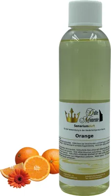 Produktbild von Sanarium Duft Orange 250ml - Duft für Sauna, Niedertemperatur Sauna von Dufte Momente - beliebt auch bei Profianwendern - in gewohnter Qualität