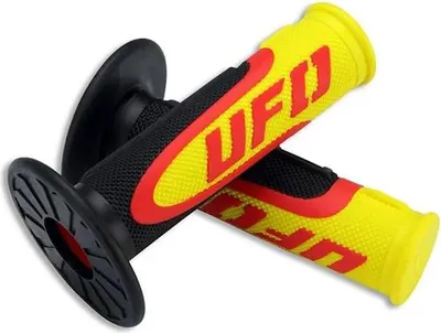 Obrázek produktu pro UFO PLAST grip gumový "AXIOM" typ: Enduro & MX černý / červený