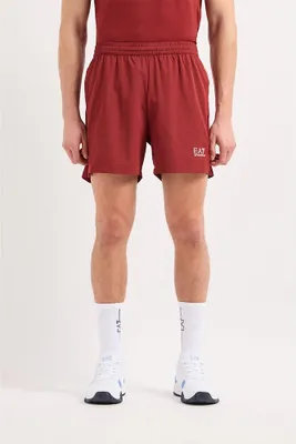 Productafbeelding van Ea7 Emporio Armani 6dps01-pnddz, korte broek, rood, maat L, voor heren, kleur rood, maat L
