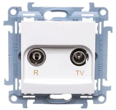 Immagine prodotto di Simon 10 Presa R-TV bianca IP20 CAZ.01/11