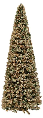 Image de Arbre de Noël Pomax Bolas, en terre cuite, diamètre 12 cm, hauteur 30 cm