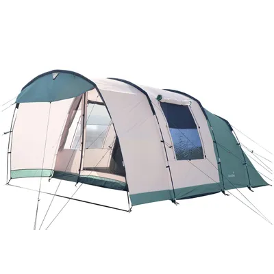 Produktbild von Skandika Tunnelzelt Hafslo 4 Sleeper Protect | Zelt für Camping, 4 Personen, wasserdicht, eingenähter Zeltboden, mit 5000 mm Wassersäule
