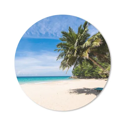 Produktbild von MuchoWow® Mauspad Mousepad Strand - Tropen - Meer 20x20 cm - Mousepads - Maus Mat - Pad - Mausunterlage - Schreibtischmatte