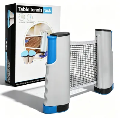 Imagen del producto de Red de ping-pong portátil, red de ping-pong