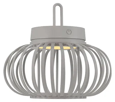 Produktbild von LED Pendel-/Tischleuchte, sandfarben, Touchdimmer, D 25 cm
