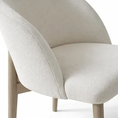 Produktbild von Stilvolles weißes Esszimmer-Set großer Esstisch 4 Stühle Esszimmermöbel