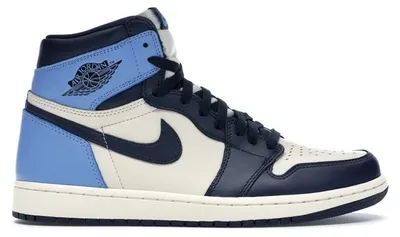 Image de Air Jordan 1 Retro High Obsidian UNC - EU : 45
