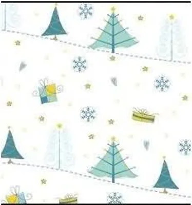 Produktbild von Transparentpapier 115 g/qm A4 VE=25 Blatt Magic Christmas petrol