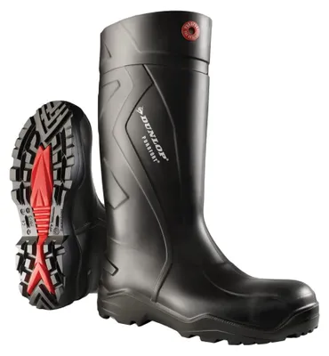Produktbild von DUNLOP Purofort+ Sicherheitsstiefel fur Landwirschaft, Schwarz, Grosse 43