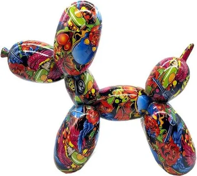 Produktbild von Famanu Ballonhund Kunstwerk - Modernes Design, Handgefertigt