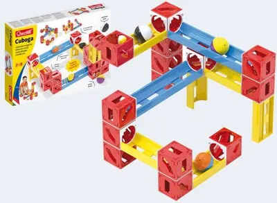 Produktbild von Kugelbahn Cuboga Basic Würfel 50 Teile