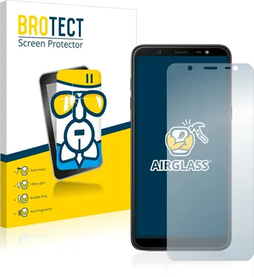 Produktbild von BROTECT Schutzglas für Samsung Galaxy J8 2018 Schutzfolie Panzer Folie Glas Display Schutz klar