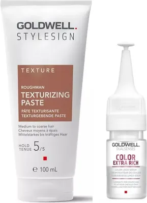 Produktbild von Goldwell SS CT Roughman 100ml + Goldwell DS Color Extra Rich Serum 18ml