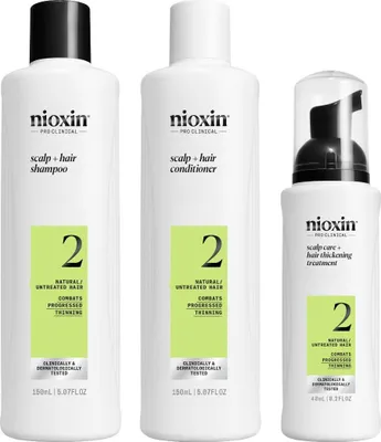 Produktbild von Nioxin-Versuchsset System 2 150 M +  150 M +  40 M/50