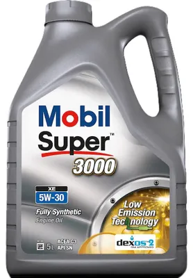 Produktbild von MOBIL Super 3000 XE für 5W-30 5 Liter Motoröl Motorenöl dexos2 MB-Approval 229.31 MB-Approval 229.51 MB-Approval 229.52 505 00 505 01 DEXOS 2 229.31