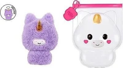 Zdjęcie produktu dla MGA Entertainment Fluffie Stuffiez Small Plush - Unicorn, Jednorożec, 5 lat(a)