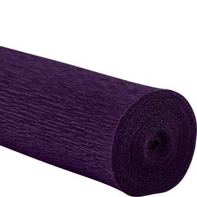 Produktbild von 2x Floristenkrepp 50 x 250 cm - Krepppapier - dunkellila - Germany
