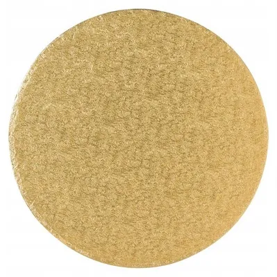 Produktbild von Cake Board rund Gold 20 cm x 1,2 cm Decora