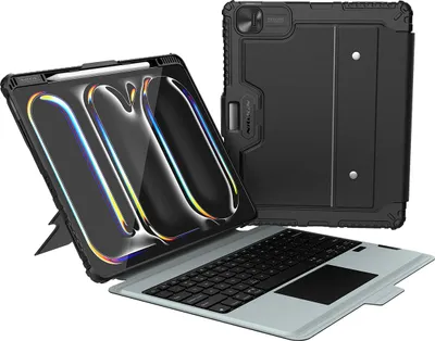 Obrázok produktu pre Nillkin Bumper Combo Keyboard Case (Backlit Version) pre iPad Pro 13 2024 Black