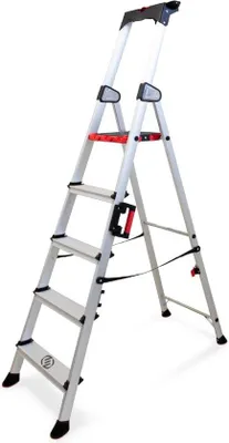 Obrázok produktu pre Profesionálny 5-stupňový domáci rebrík
