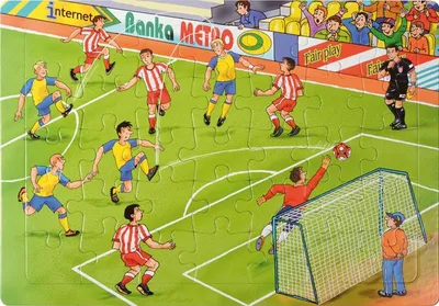 Produktbild von EDUPLAY 120890 Puzzle Fussball