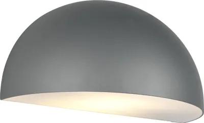 Image de Applique murale extérieure, aluminium anthracite, H 14 cm