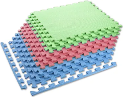 Obrázok produktu pre Ochranná puzzle podložka MP10 zelená-modrá-červená