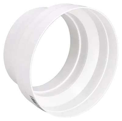 Produktbild von Europart 10006302 UNIVERSAL Adapter Reduzierstück Übergang Verbinder 150mm / 125mm Rund Anschluss Abluft Rohr Abluftkanal Abluftschlauch für Dunstabzugshaube Klimagerät Trockner