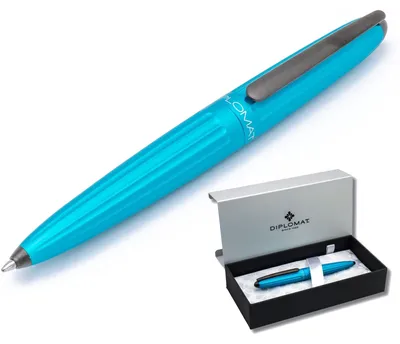 Produktbild von Aero Turquoise Kugelschreiber mit ergonomischem Design